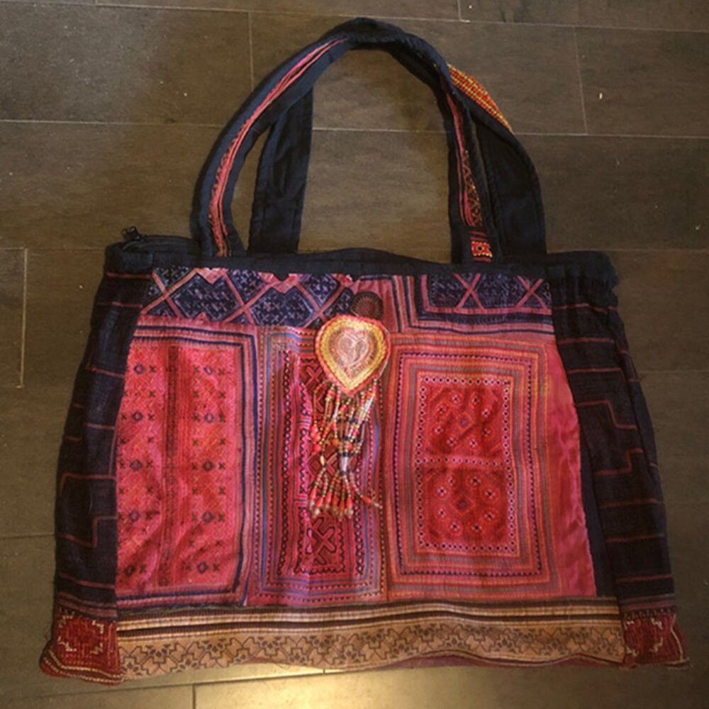 Large Tote Handmade from India